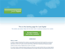 Tablet Screenshot of justdigital.com